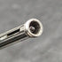 1880 antique sterling silver mechanical pencil extendable 77-100mm with intaglio